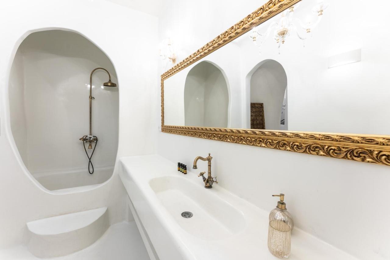Sun Naam Home Santorini With Heated Jacuzzi Karterados  Exterior foto